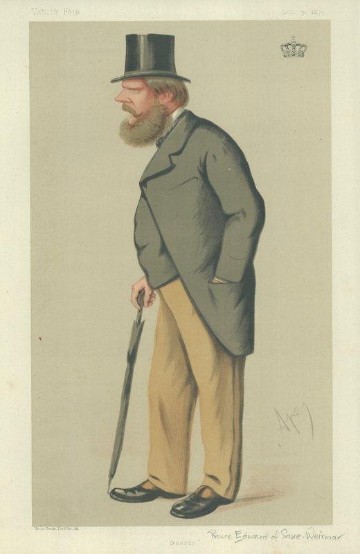 princ Edward Saxe-Weimar od Carlo Pellegrini