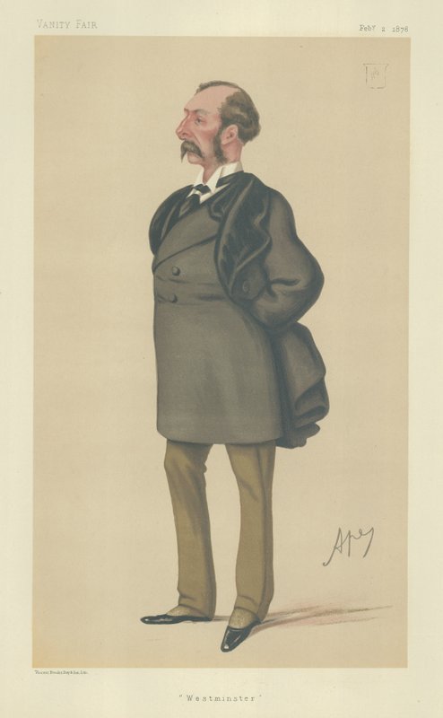 Sir Charles Russell od Carlo Pellegrini