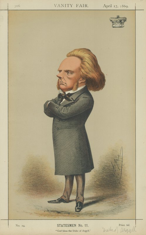vévoda z Argyllu od Carlo Pellegrini