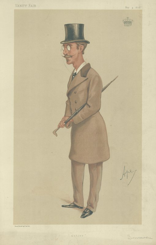 Hrabě z Dunraven a Mount-Earl od Carlo Pellegrini