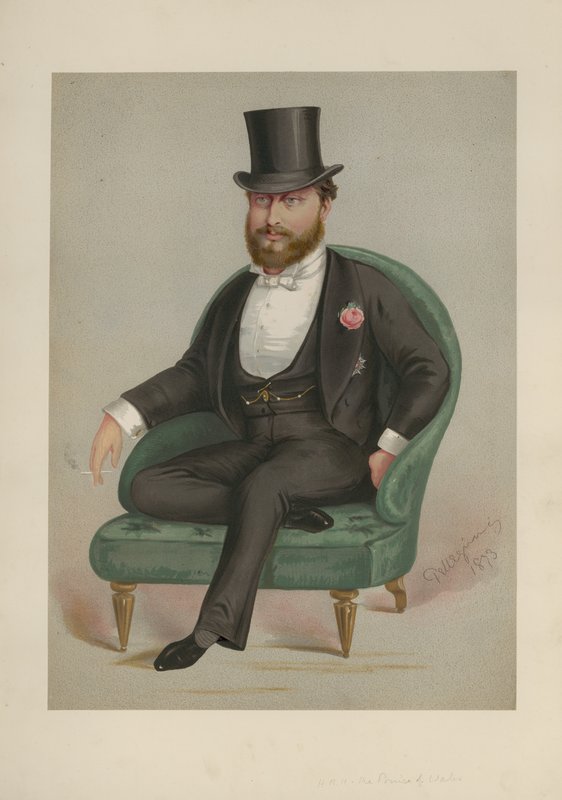 Princ z Walesu od Carlo Pellegrini