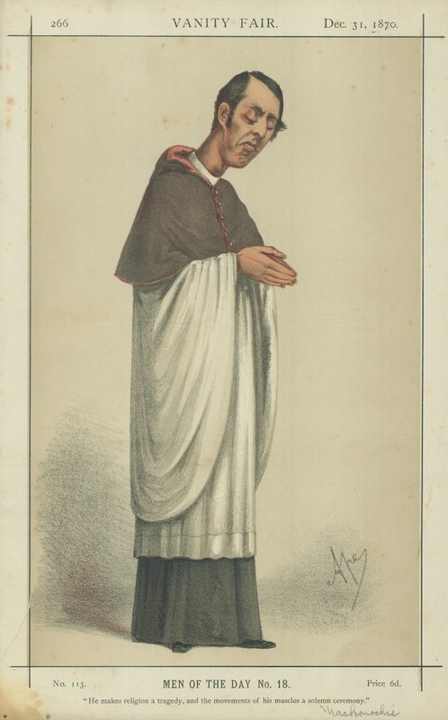 Rev A H Mackonochie od Carlo Pellegrini