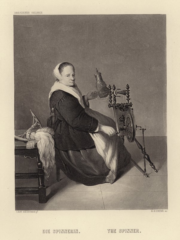Spinner od Caspar Netscher