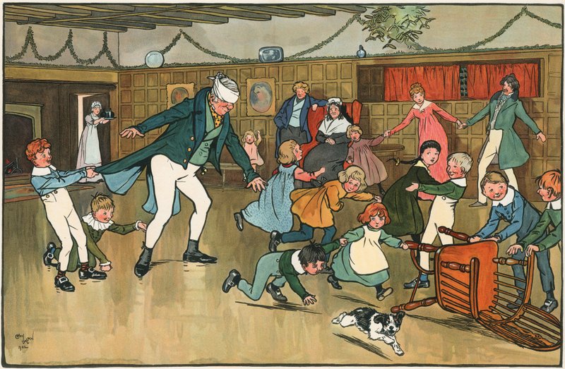 Vánoční zábava od Cecil Charles Windsor Aldin