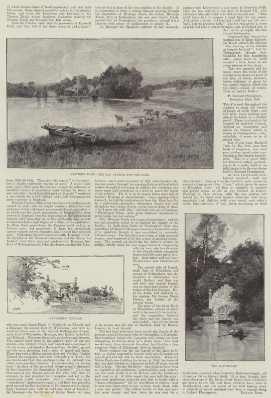 Eastwell Park od Charles Auguste Loye