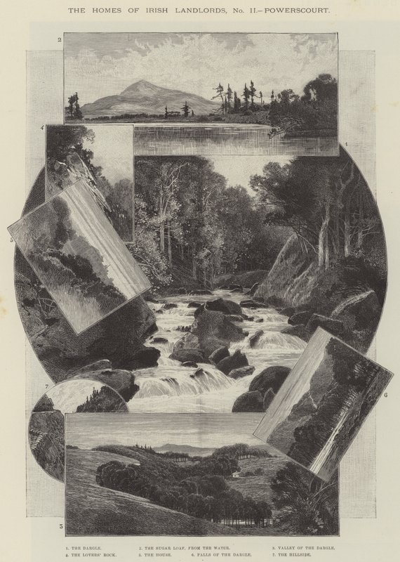 Powerscourt od Charles Auguste Loye