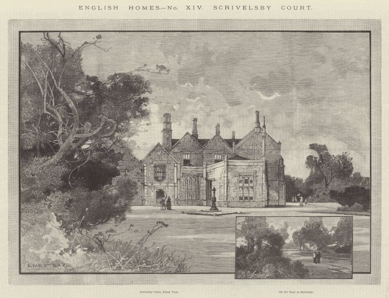 Scrivelsby Court od Charles Auguste Loye