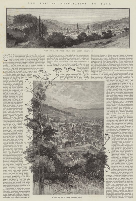 Britská asociace v Bathu od Charles Auguste Loye