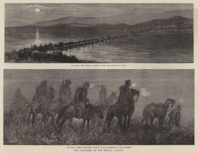 Válečné skici od Charles Auguste Loye