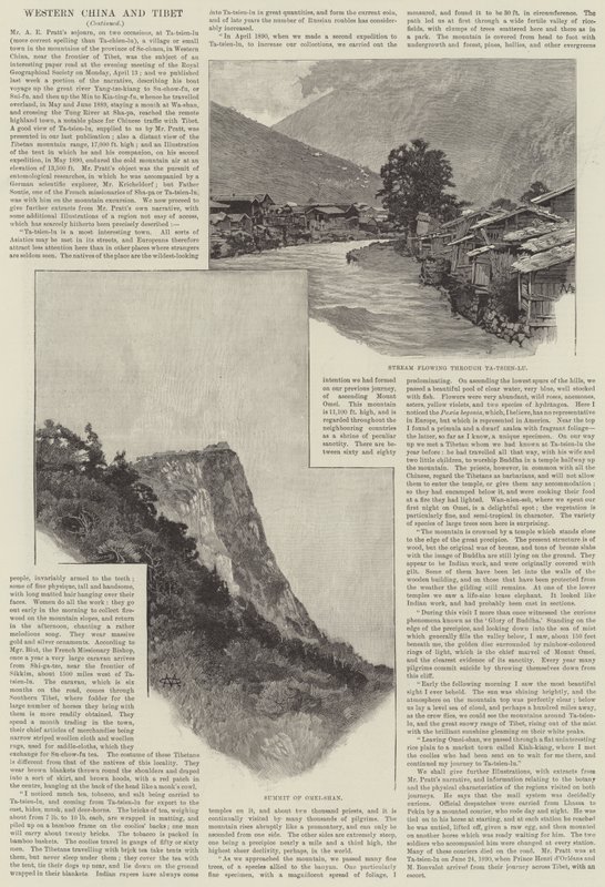 Západní Čína a Tibet od Charles Auguste Loye