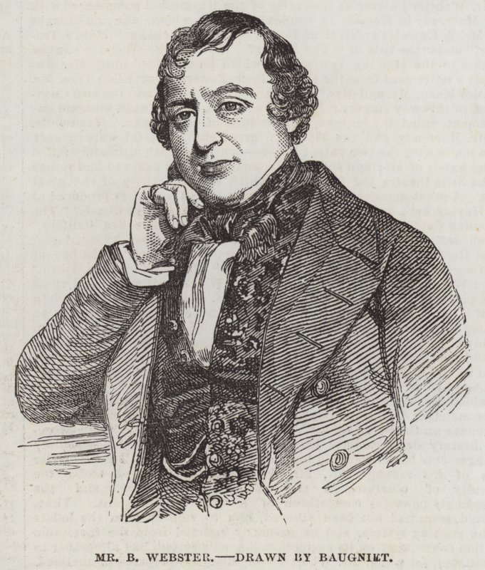 Pan B Webster od Charles Baugniet
