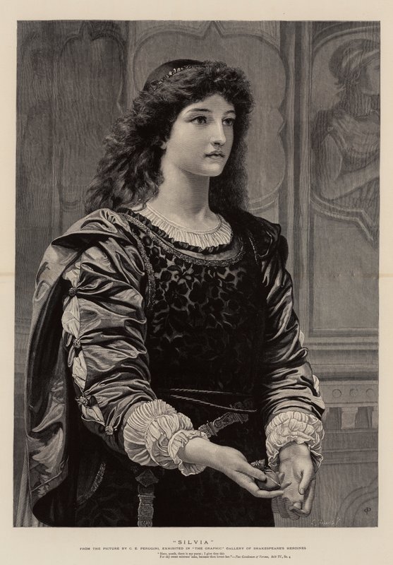 Silvia od Charles Edward Perugini
