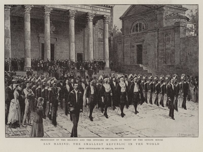 San Marino, nejmenší republika na světě od Charles J. Staniland