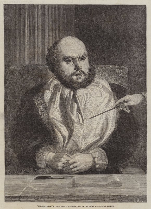 Sancho Panza od Charles Robert Leslie