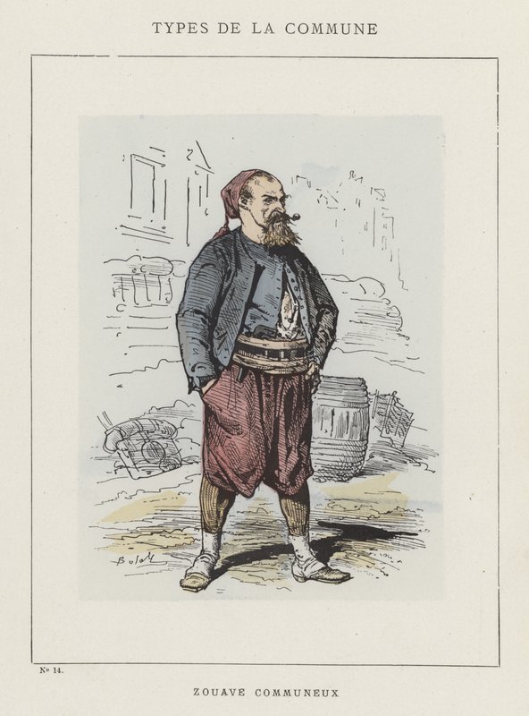 Zouave Communeux od Charles Albert d Arnoux Bertall