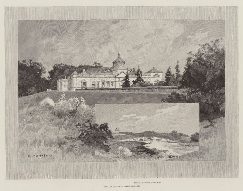 Hrad Howard od Charles Auguste Loye