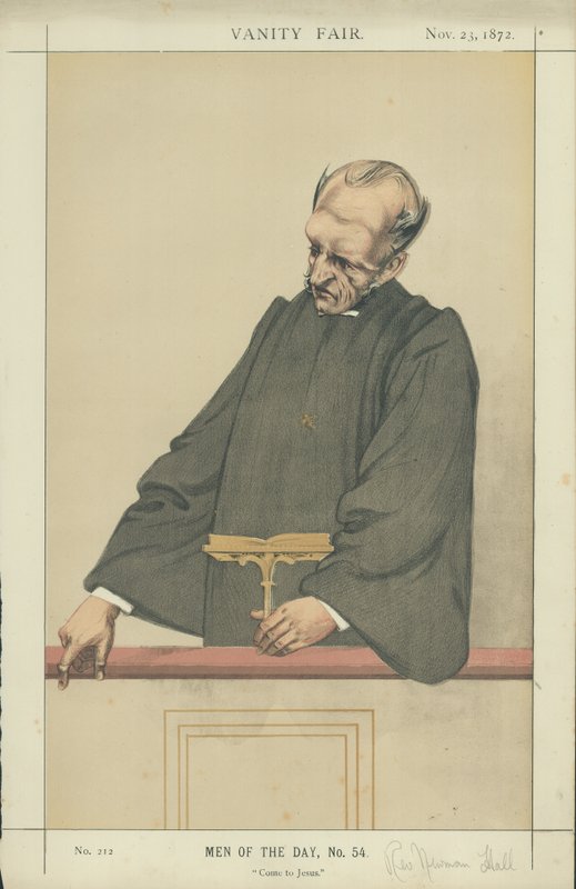 Rev Newman Hall od Charles Auguste Loye