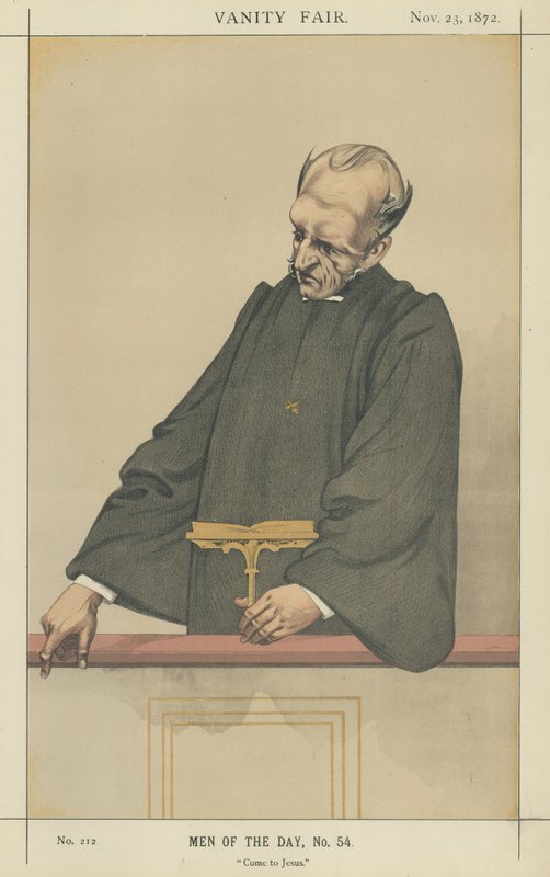 Reverend Newman Hall od Charles Auguste Loye