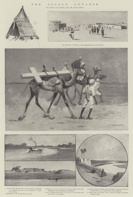 Soudanské zálohy od Charles Auguste Loye