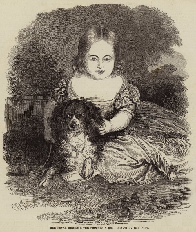 Její královská výsost princezna Alice od Charles Baugniet