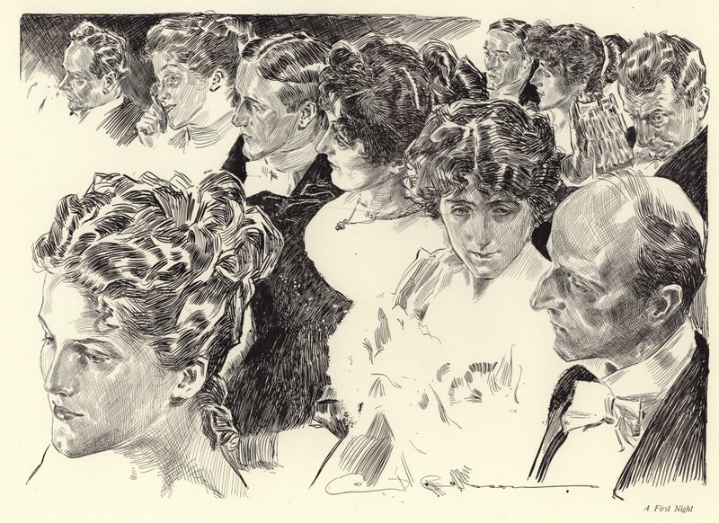 První noc od Charles Dana Gibson