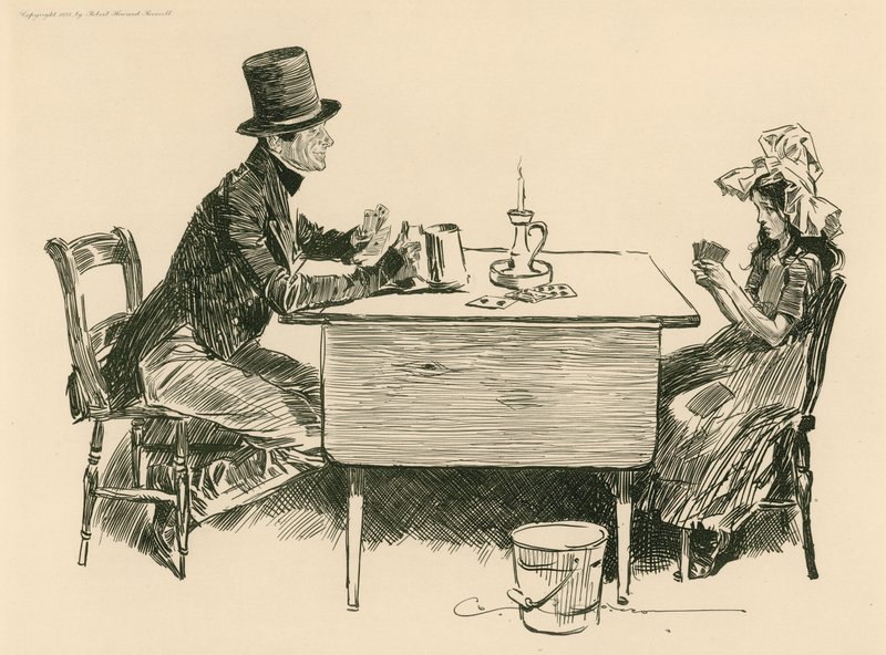 Tom Pinch a jeho sestra od Charles Dana Gibson