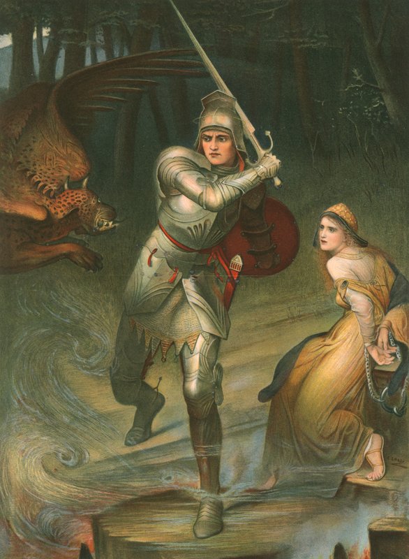 Svatý Jiří od Charles Edward Halle