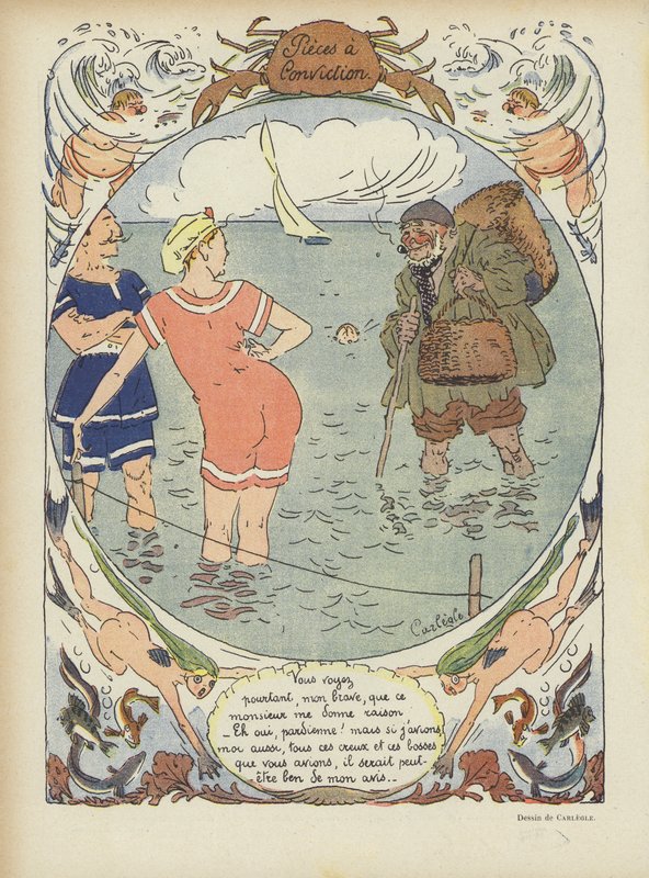 Ilustrace pro Le Rire od Charles Emile Egli