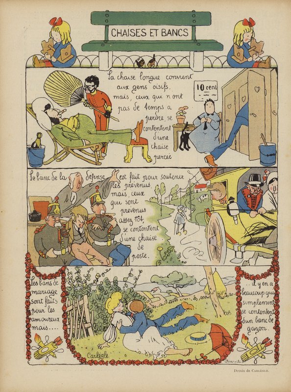 Ilustrace pro Le Rire od Charles Emile Egli