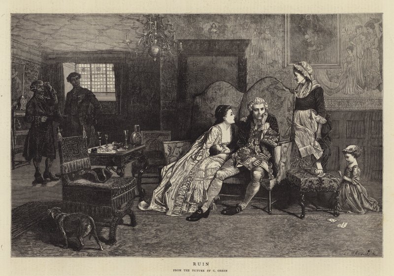 Zřícenina od Charles Green