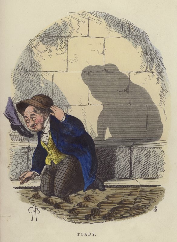 Toady (barevné rytí) od Charles Henry Bennett