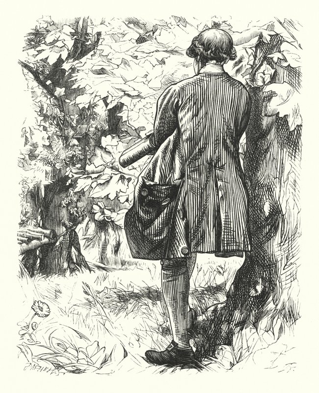 Spokojenost (rytina) od Charles Keene