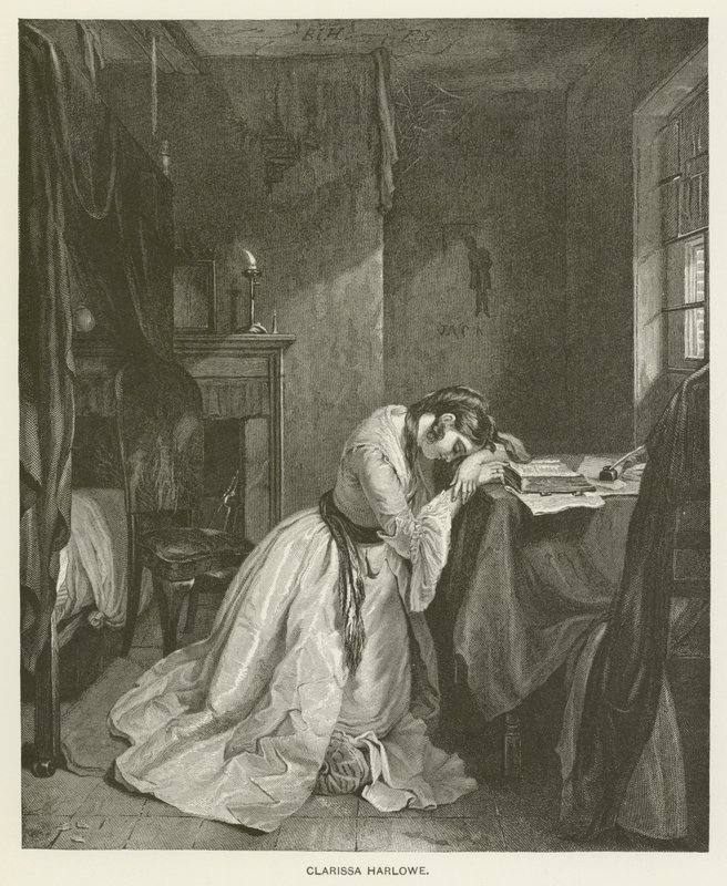 Clarissa Harloweová od Charles Landseer