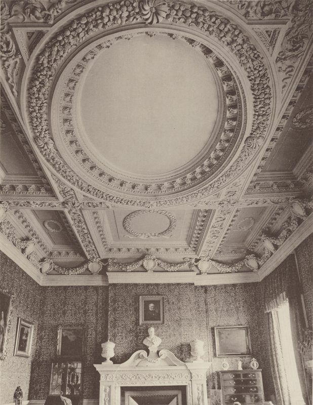 Coleshill, Berkshire, interiér salonu od Charles Latham