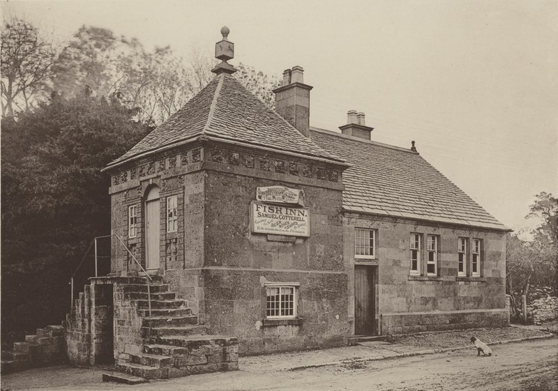 Hostinec Fish Inn, Broadway, Worcestershire od Charles Latham