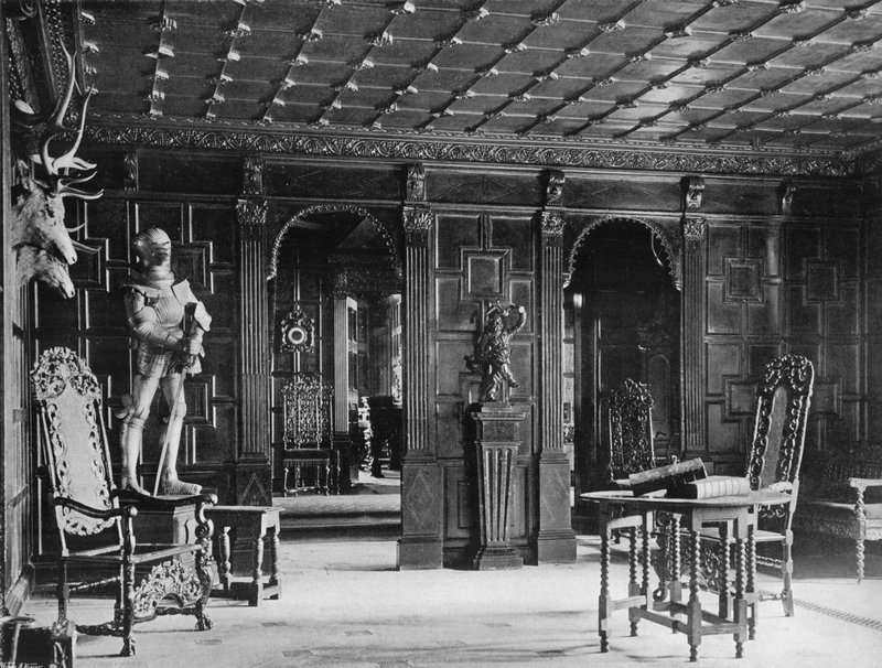 The Hall Screen, datum 1570 od Charles Latham