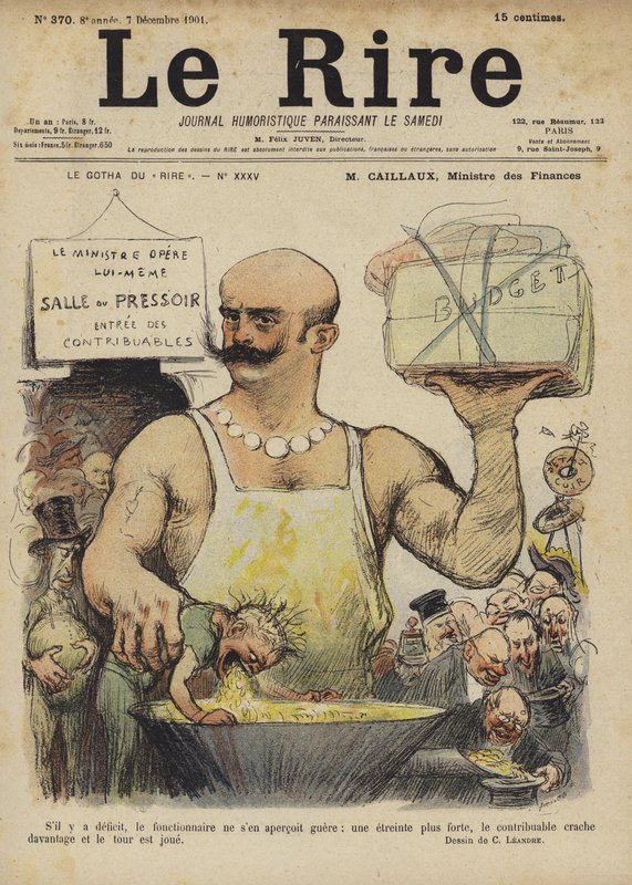 Ilustrace pro Le Rire od Charles Leandre