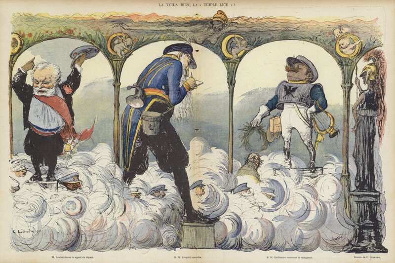 Ilustrace pro Le Rire od Charles Leandre