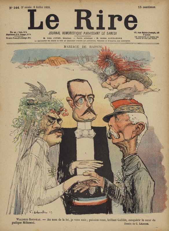 Ilustrace pro Le Rire od Charles Leandre