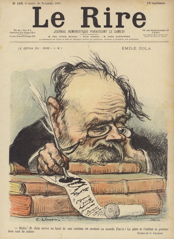 Ilustrace pro Le Rire od Charles Leandre