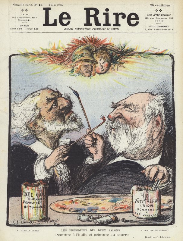 Ilustrace pro Le Rire od Charles Leandre