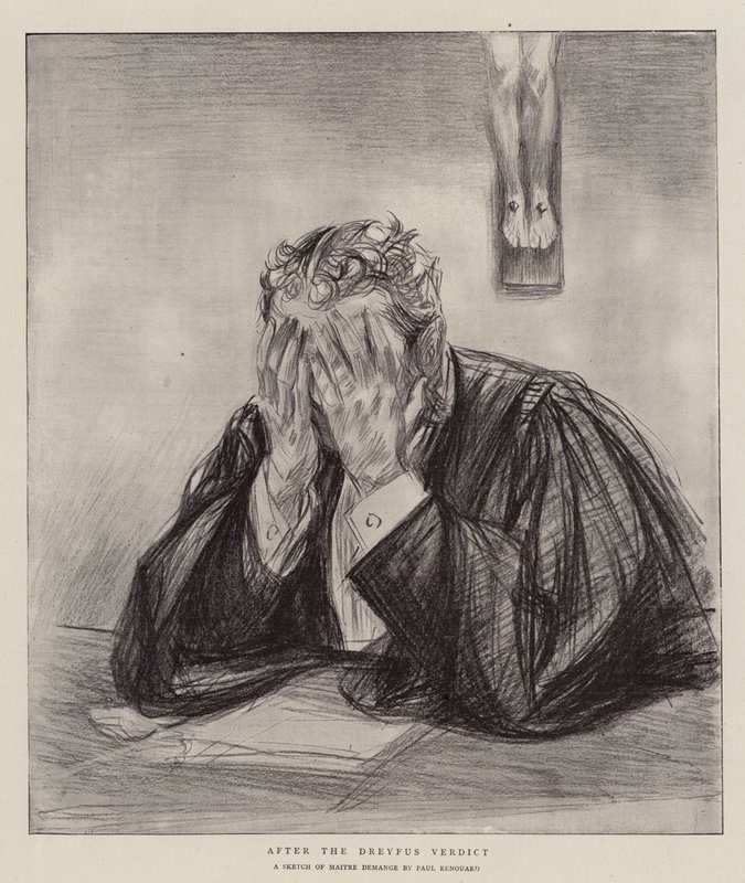 Po Dreyfusově verdiktu od Charles Paul Renouard