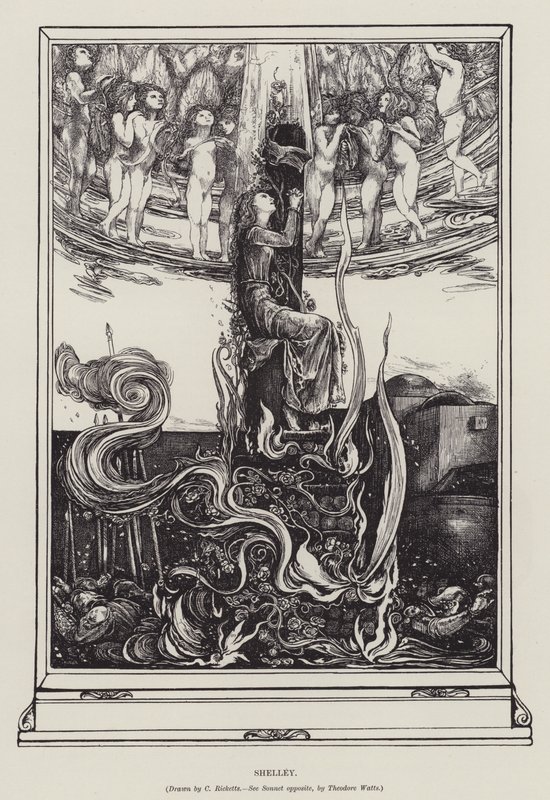 Shelley (litho) od Charles Ricketts