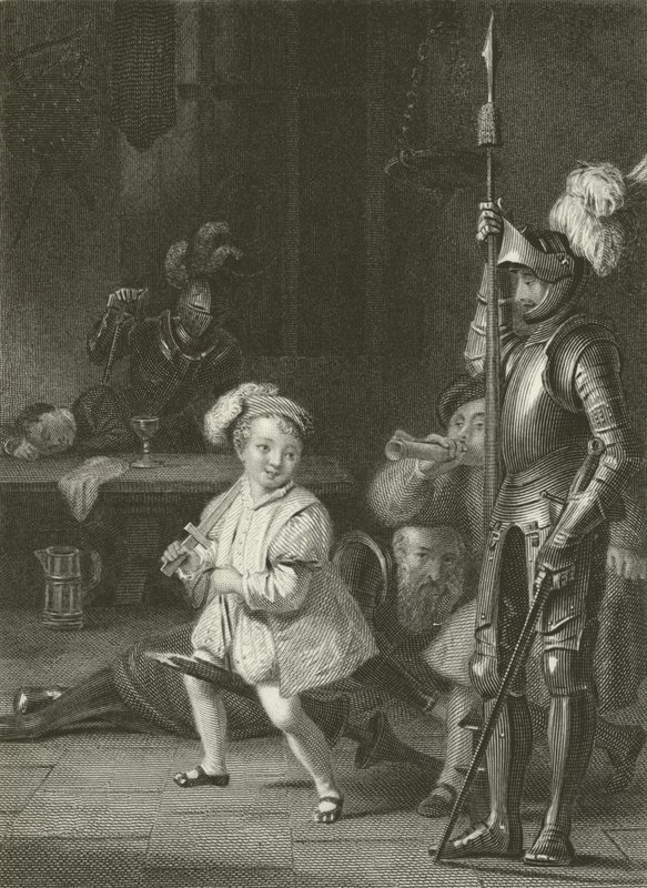 Zámecký sál od Charles Robert Leslie