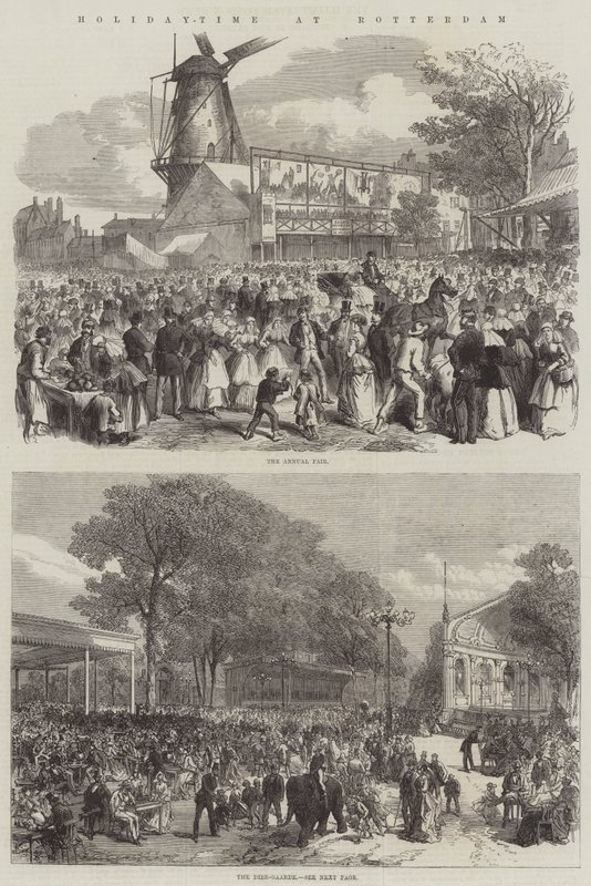 Prázdniny v Rotterdamu od Sir John Charles Robinson