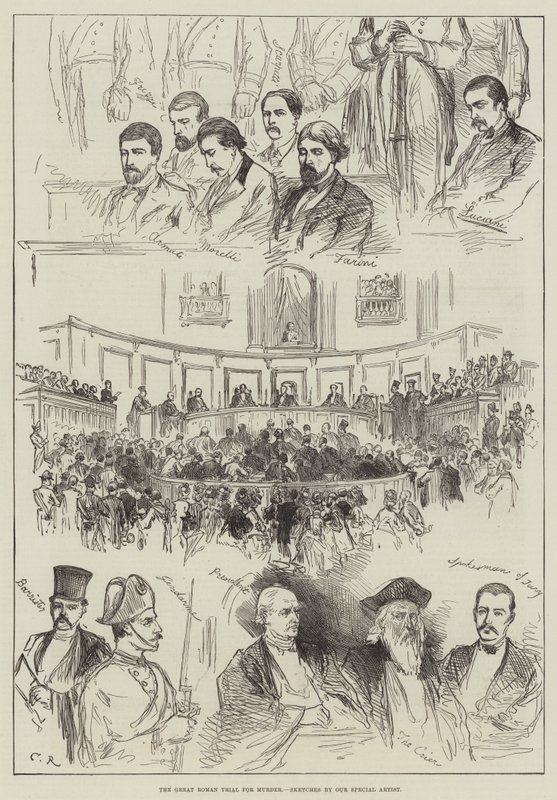Velký římský proces za vraždu od Sir John Charles Robinson