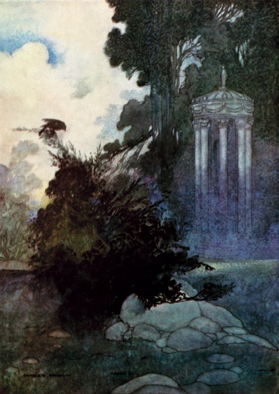 Zelená Linnet od Charles Robinson