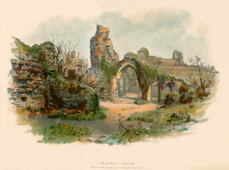 Hrad Hastings od Charles Wilkinson