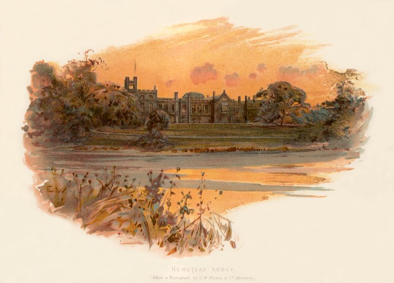 Newstead Abbey od Charles Wilkinson