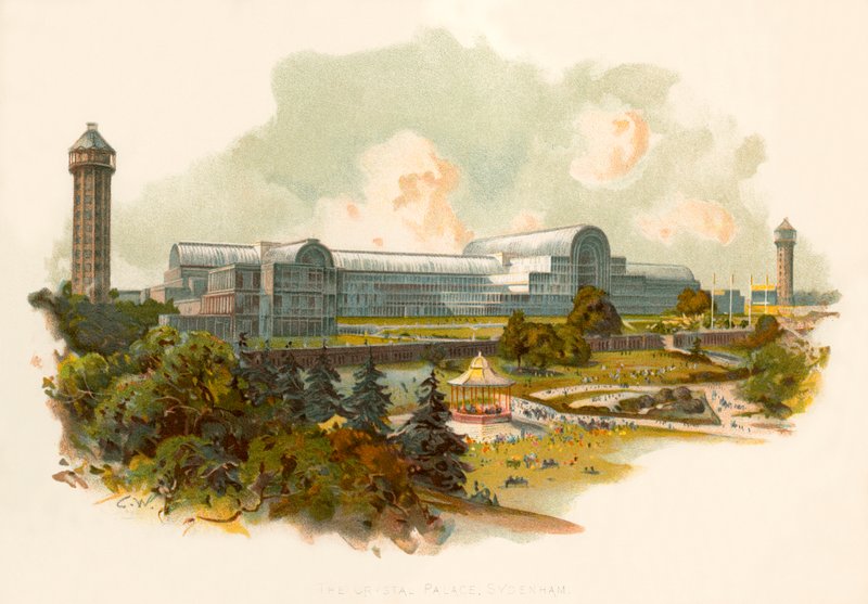 Crystal Palace, Sydenham od Charles Wilkinson